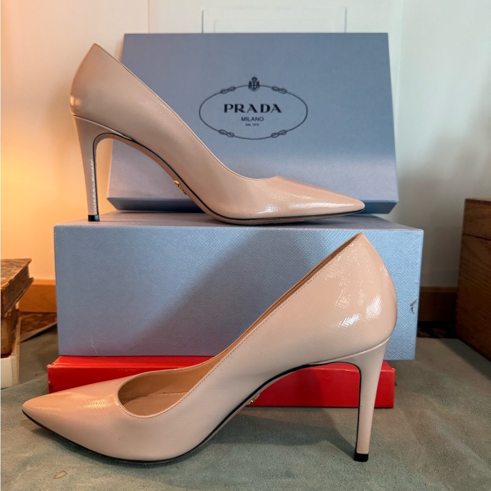 Prada Women's Nude Heels